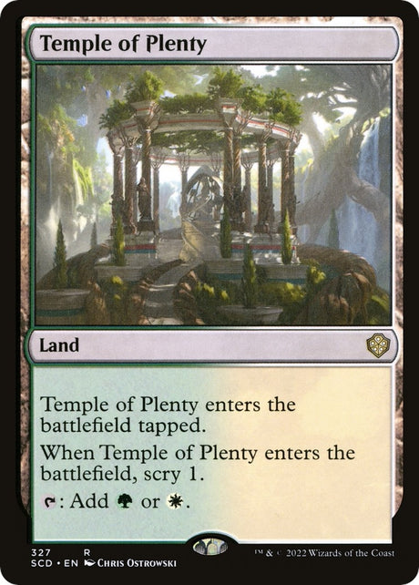 Image for Temple of Plenty (327) (Starter Commander Decks) - Magic: The Gathering