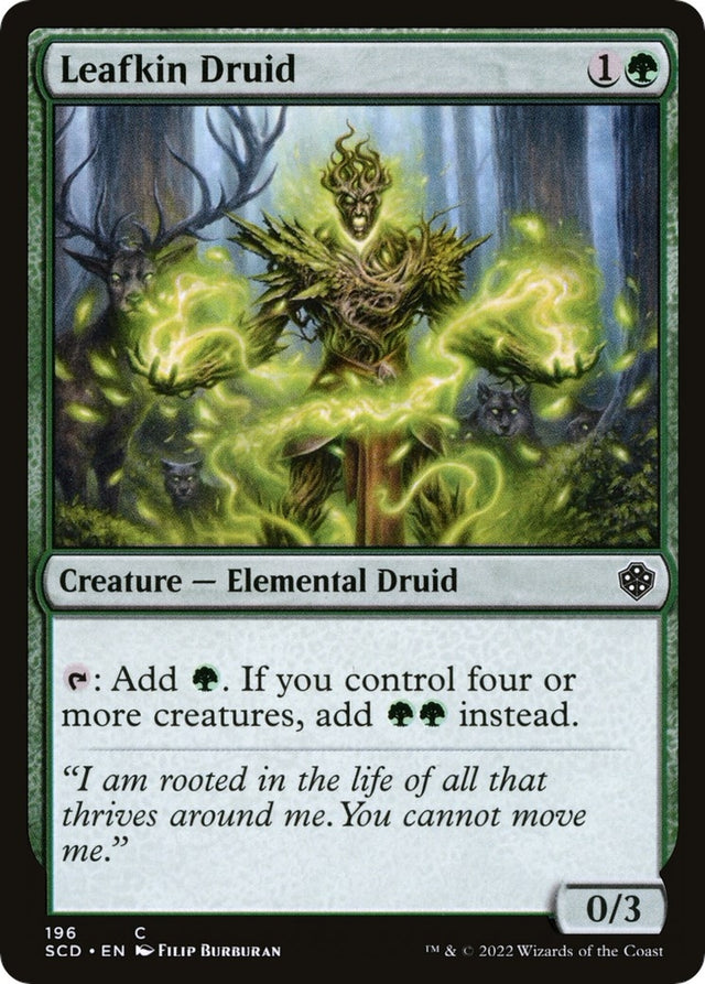 Image for Leafkin Druid (196) (Starter Commander Decks) - Magic: The Gathering