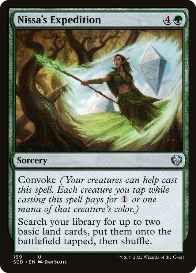 Image for Nissa's Expedition (199) (Starter Commander Decks) - Magic: The Gathering