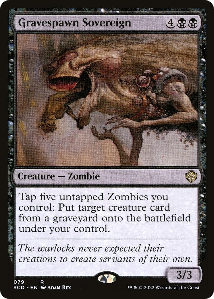 Image for Gravespawn Sovereign (79) (Starter Commander Decks) - Magic: The Gathering