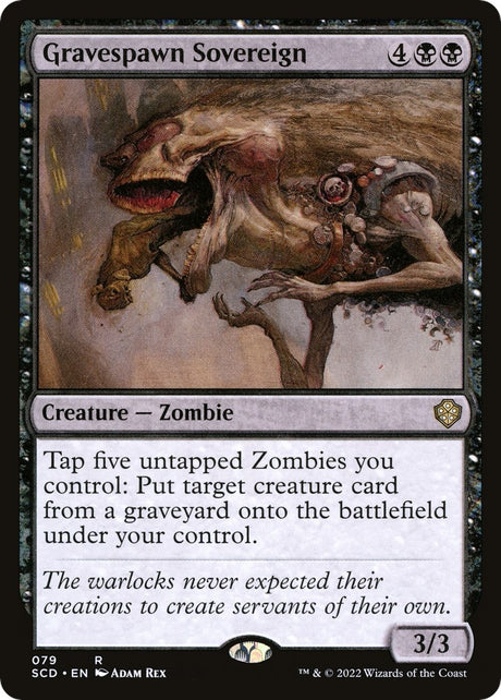 Image for Gravespawn Sovereign (79) (Starter Commander Decks) - Magic: The Gathering
