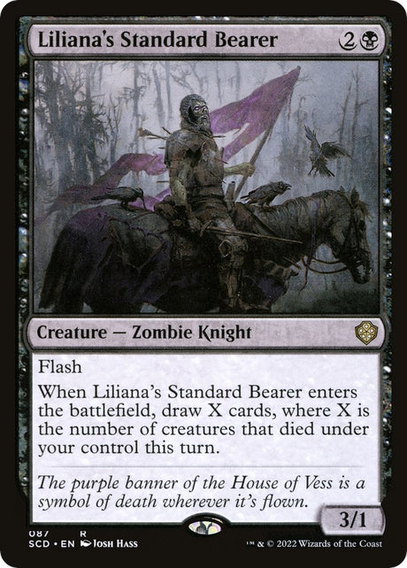 Image for Liliana's Standard Bearer (87) (Starter Commander Decks) - Magic: The Gathering