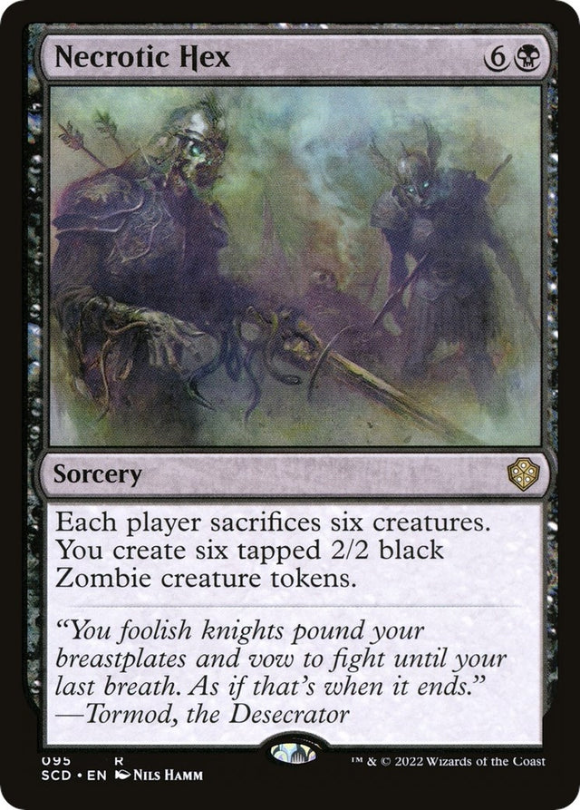 Image for Necrotic Hex (95) (Starter Commander Decks) - Magic: The Gathering
