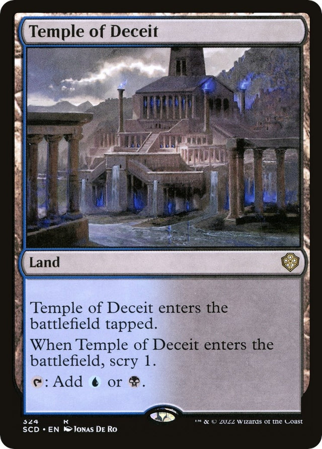 Image for Temple of Deceit (324) (Starter Commander Decks) - Magic: The Gathering