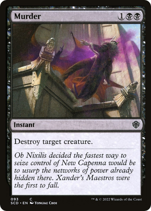 Image for Murder (93) (Starter Commander Decks) - Magic: The Gathering