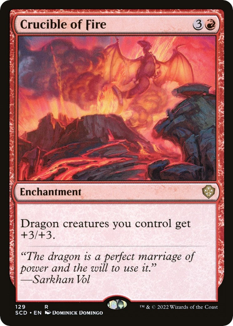 Image for Crucible of Fire (129) (Starter Commander Decks) - Magic: The Gathering