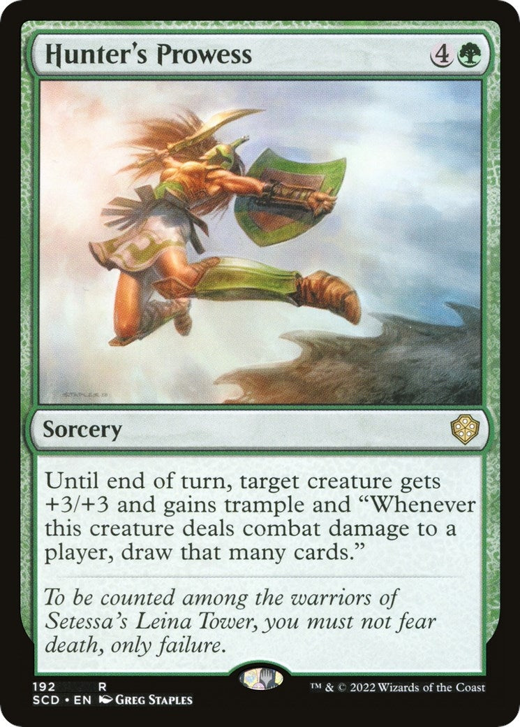 Image for Hunter's Prowess (192) (Starter Commander Decks) - Magic: The Gathering