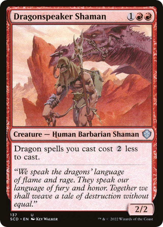 Image for Dragonspeaker Shaman (137) (Starter Commander Decks) - Magic: The Gathering