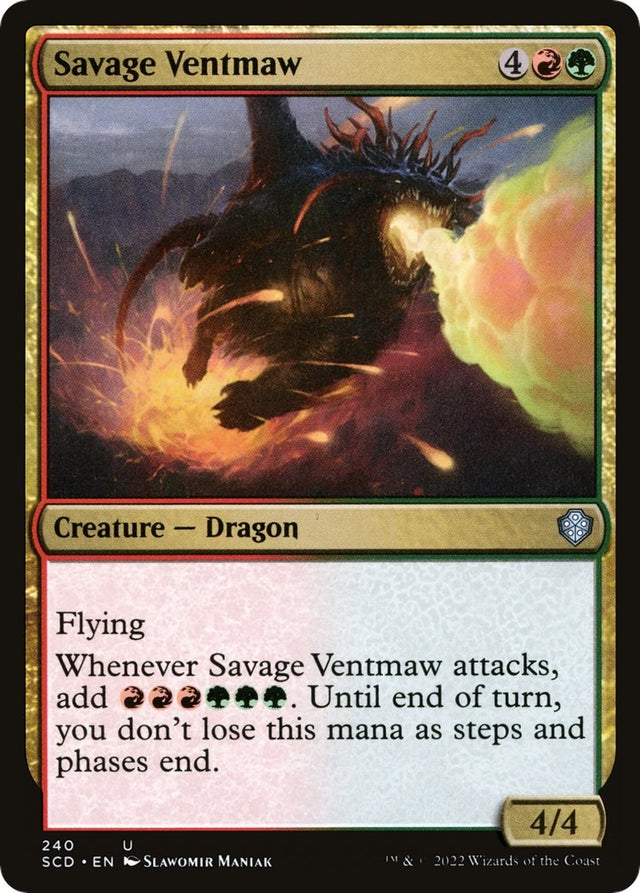 Image for Savage Ventmaw (240) (Starter Commander Decks) - Magic: The Gathering