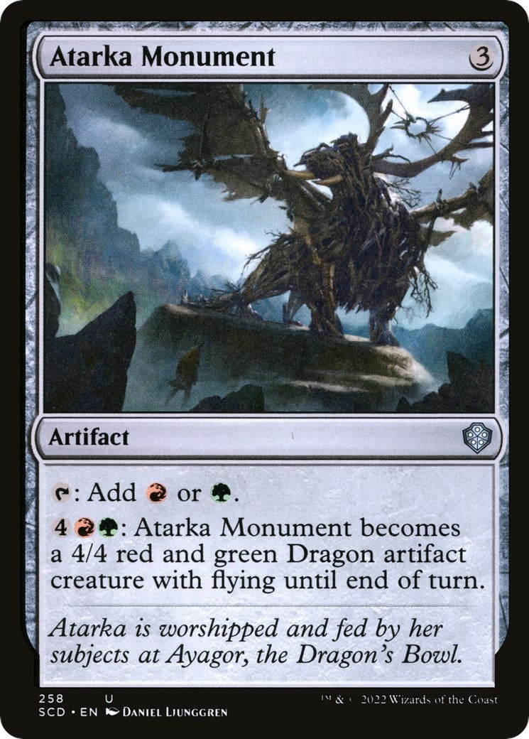 Image for Atarka Monument (258) (Starter Commander Decks) - Magic: The Gathering