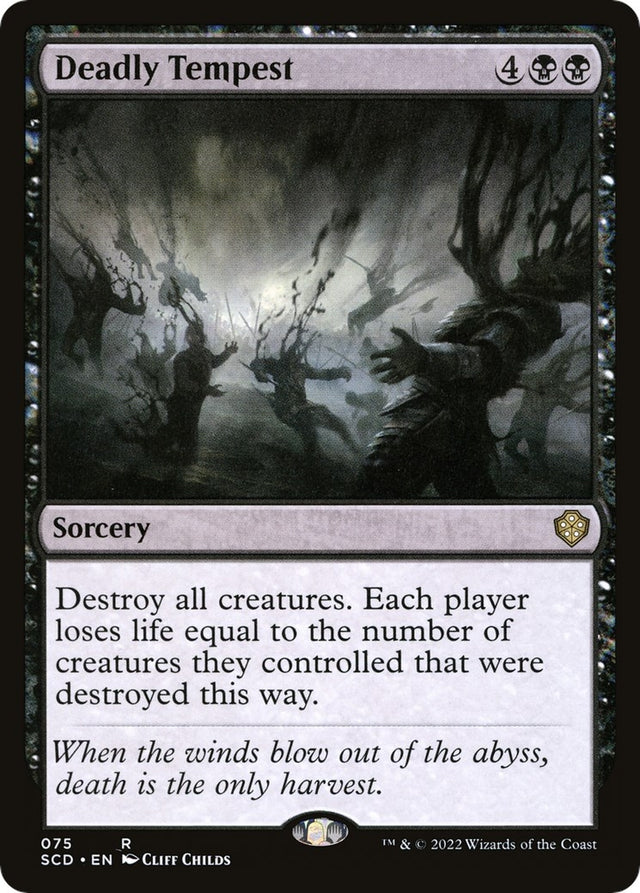 Image for Deadly Tempest (75) (Starter Commander Decks) - Magic: The Gathering
