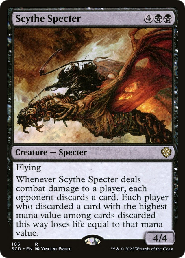 Image for Scythe Specter (105) (Starter Commander Decks) - Magic: The Gathering