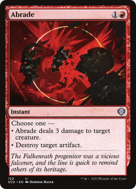 Image for Abrade (122) (Starter Commander Decks) - Magic: The Gathering