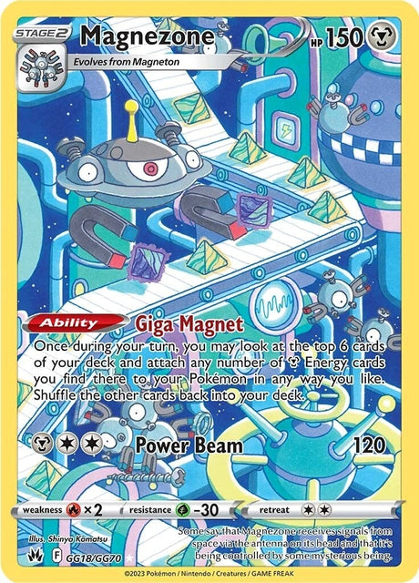 Image for Magnezone (GG18/GG70) (Crown Zenith: Galarian Gallery) - Pokemon