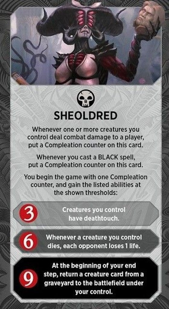 Image for Sheoldred Praetor Alignment Card (Unique and Miscellaneous Promos) (UMP) - Magic: The Gathering