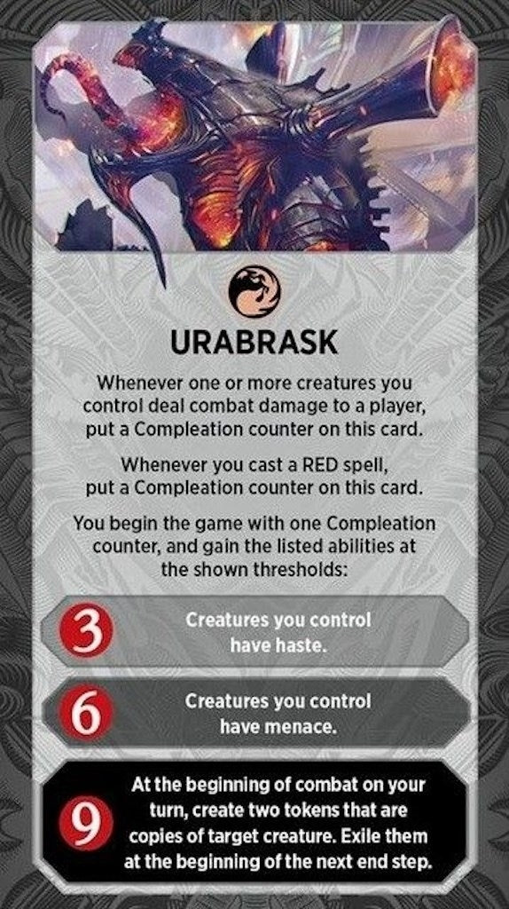 Image for Urabrask Praetor Alignment Card (Unique and Miscellaneous Promos) (UMP) - Magic: The Gathering
