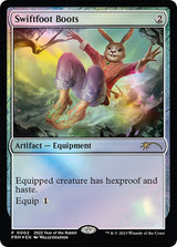 Image for Swiftfoot Boots (Year of the Rabbit 2023) (2) (Foil) (Unique and Miscellaneous Promos) (UMP) - Magic: The Gathering