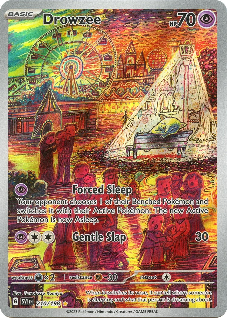 Image for Drowzee (210/198) (SV01: Scarlet & Violet Base Set) - Pokemon