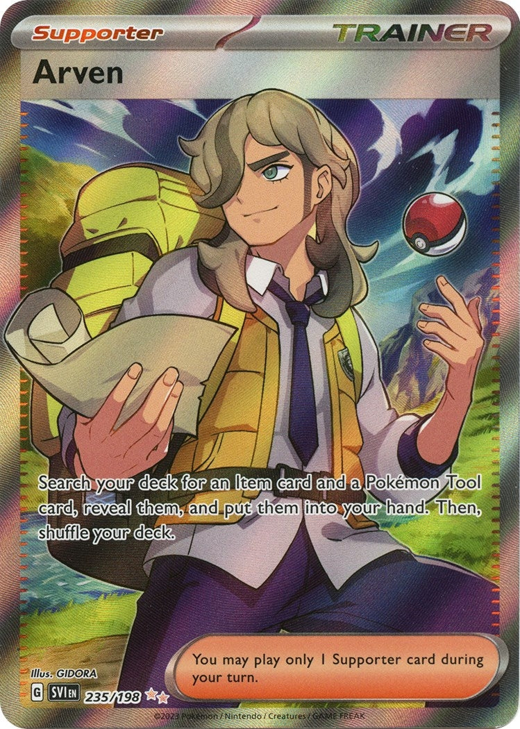 Image for Arven (235/198) (SV01: Scarlet & Violet Base Set) - Pokemon