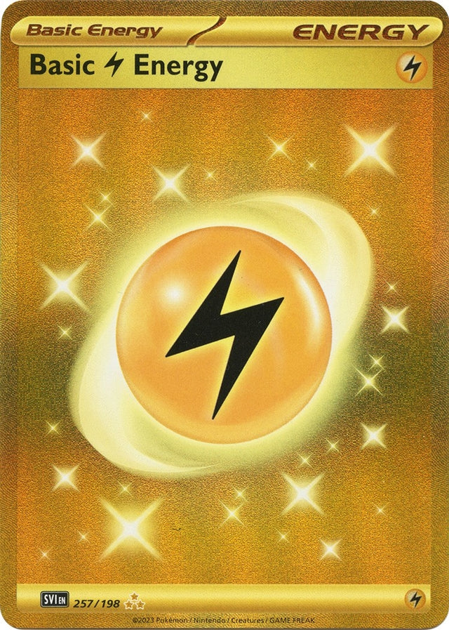 Image for Basic Lightning Energy (257/198) (SV01: Scarlet & Violet Base Set) - Pokemon