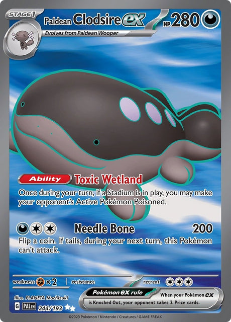 Image for Paldean Clodsire ex (244/193) (SV02: Paldea Evolved) - Pokemon