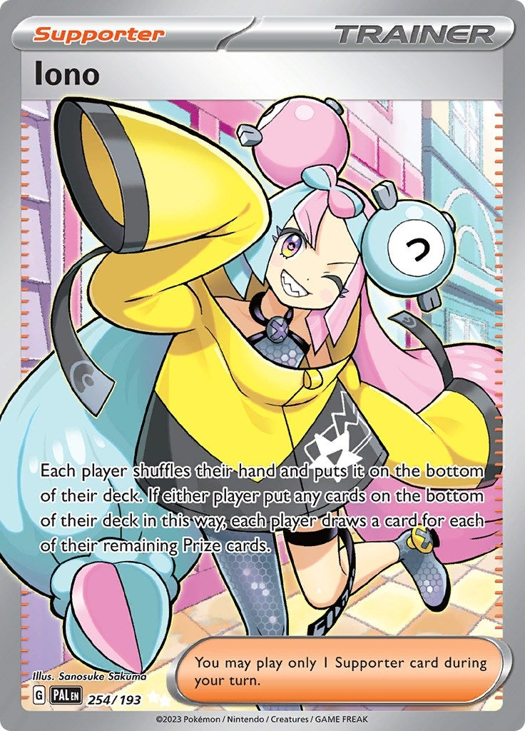 Iono (254/193) (SV02: Paldea Evolved)
