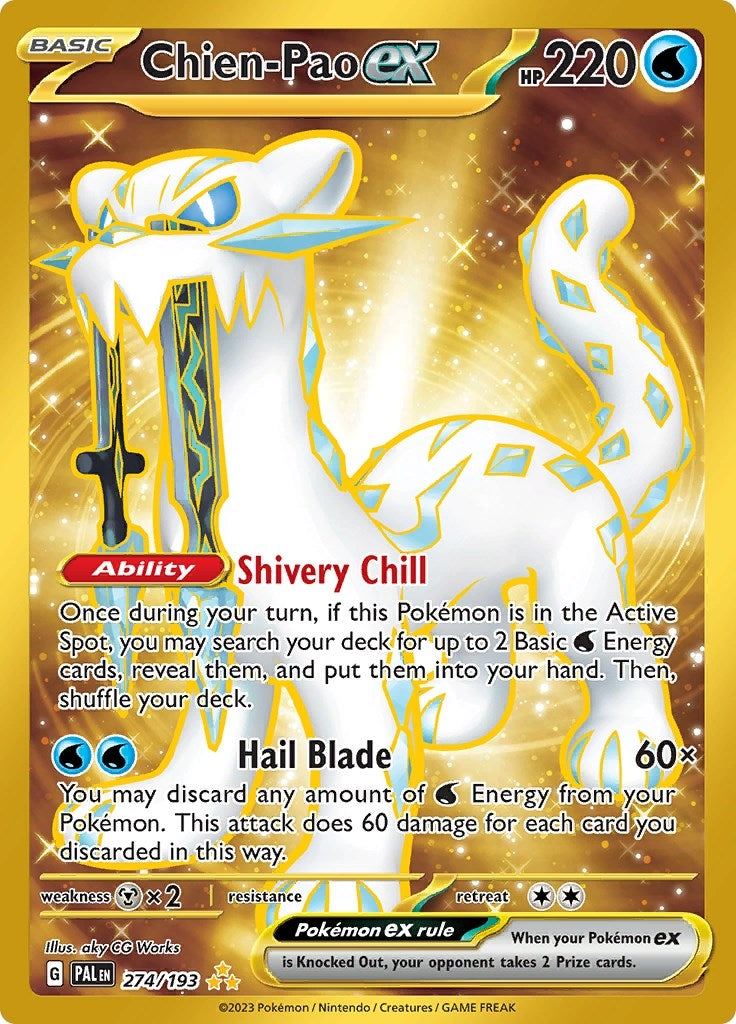 Chien-Pao ex (274/193) (SV02: Paldea Evolved)