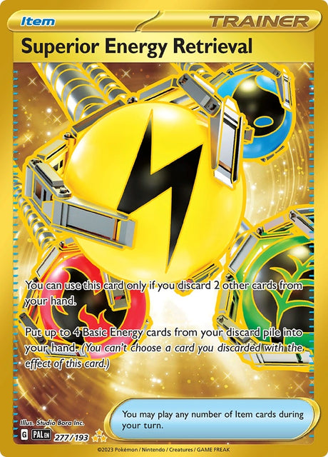 Image for Superior Energy Retrieval (277/193) (SV02: Paldea Evolved) - Pokemon