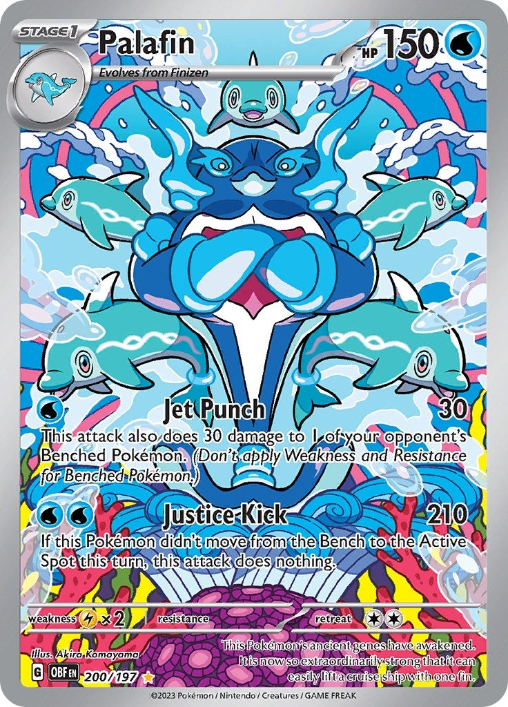 Image for Palafin (200/197) (SV03: Obsidian Flames) - Pokemon