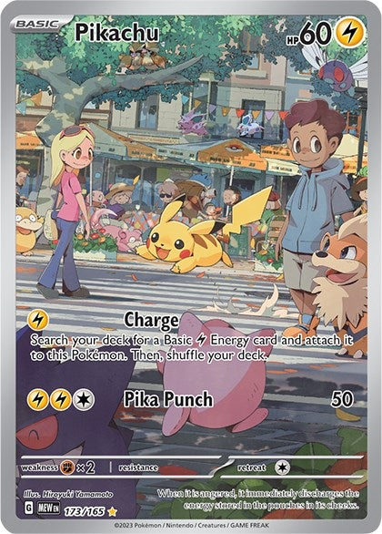 Pikachu (173/165) (SV: Scarlet & Violet 151)