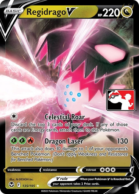 Image for Regidrago V (135/195) (Prize Pack Series Cards) - Pokemon