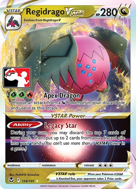 Image for Regidrago VSTAR (136/195) (Prize Pack Series Cards) - Pokemon