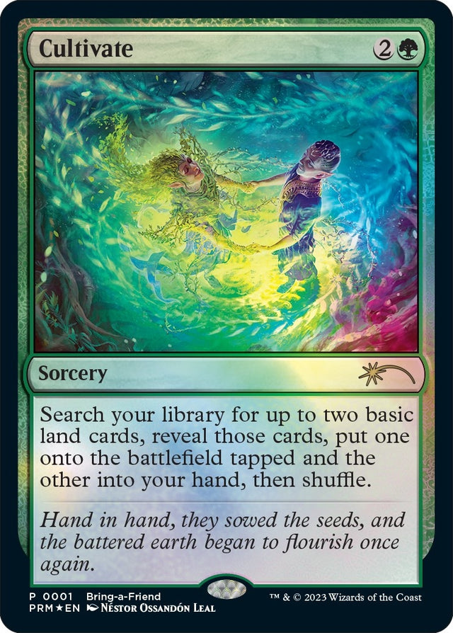 Image for Cultivate (Bring-a-Friend Promo) (1) (Foil) (Unique and Miscellaneous Promos) (UMP) - Magic: The Gathering