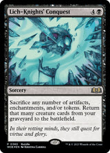 Image for Lich-Knights' Conquest (WOE Bundle) (380) (Foil) (Unique and Miscellaneous Promos) (UMP) - Magic: The Gathering