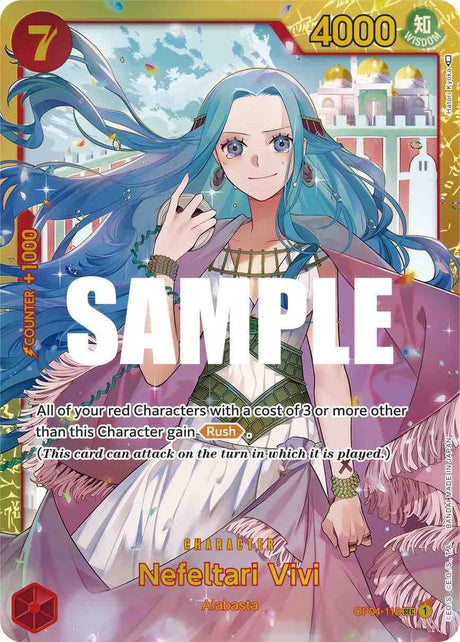 Image for Nefeltari Vivi (118) (OP04-118) (Foil) (Kingdoms of Intrigue) - One Piece Card Game