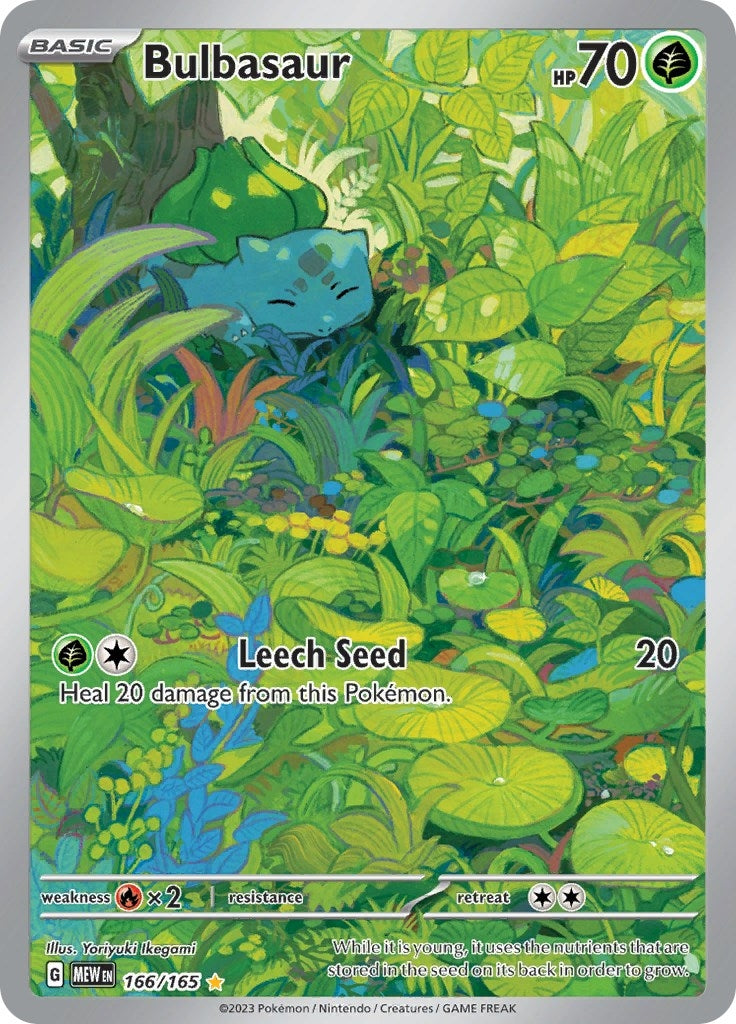 Bulbasaur (166/165) (SV: Scarlet & Violet 151)