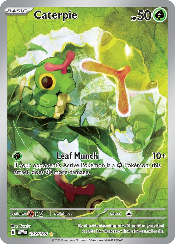 Caterpie (172/165) (SV: Scarlet & Violet 151)