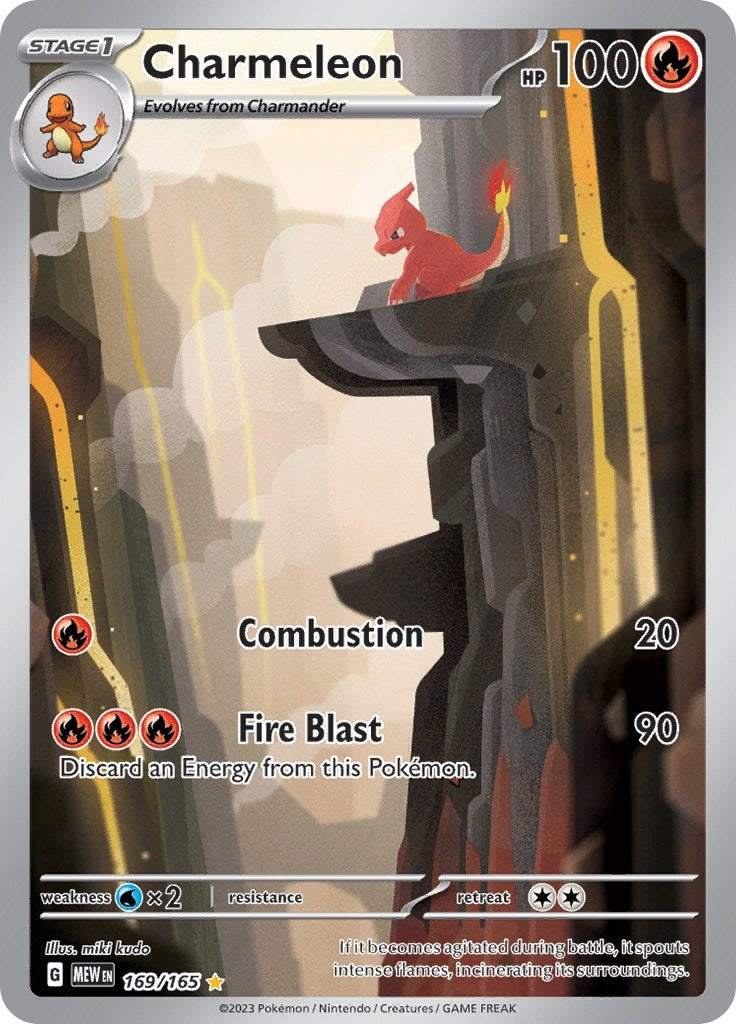 Charmeleon (169/165) (SV: Scarlet & Violet 151)