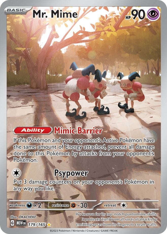 Mr. Mime (179/165) [SV: Scarlet & Violet 151]