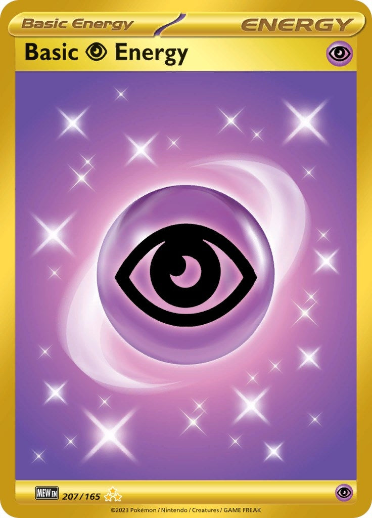 Basic Psychic Energy (207/165) (SV: Scarlet & Violet 151)