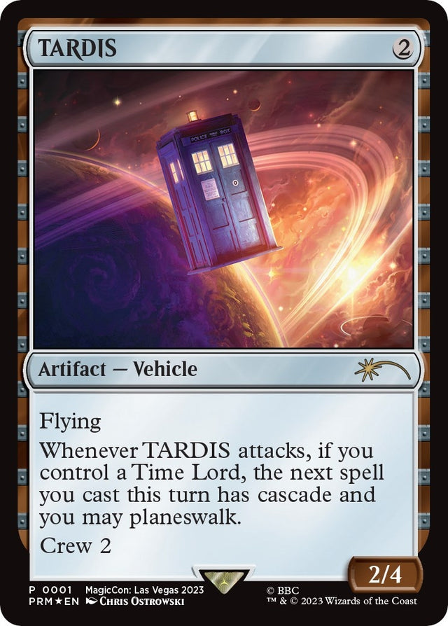Image for TARDIS (MagicCon: Las Vegas 2023) (1) (Foil) (Unique and Miscellaneous Promos) (UMP) - Magic: The Gathering