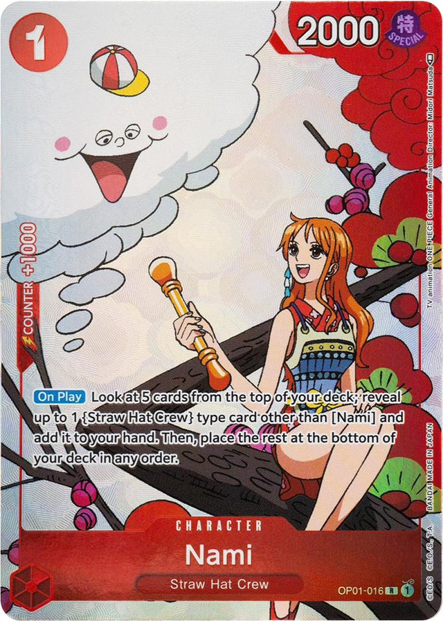 Image for Nami (Gift Collection 2023) (OP01-016) (Foil) (One Piece Promotion Cards) - One Piece Card Game