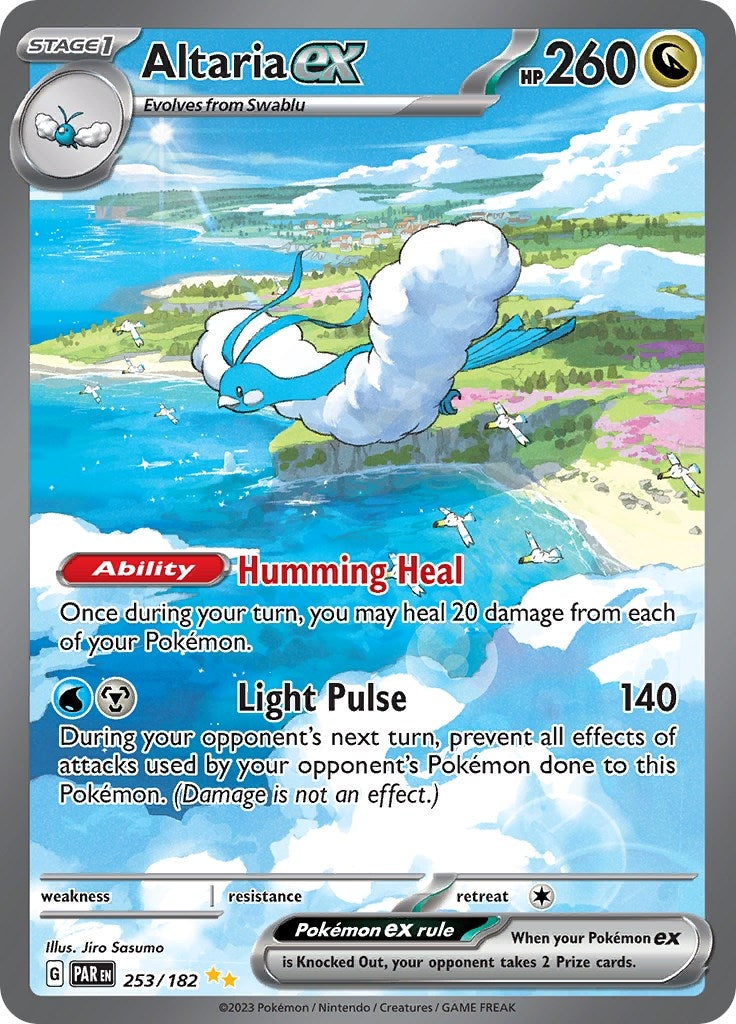 Image for Altaria ex (253/182) (SV04: Paradox Rift) - Pokemon