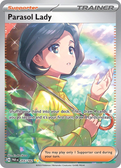 Image for Parasol Lady (255/182) (SV04: Paradox Rift) - Pokemon