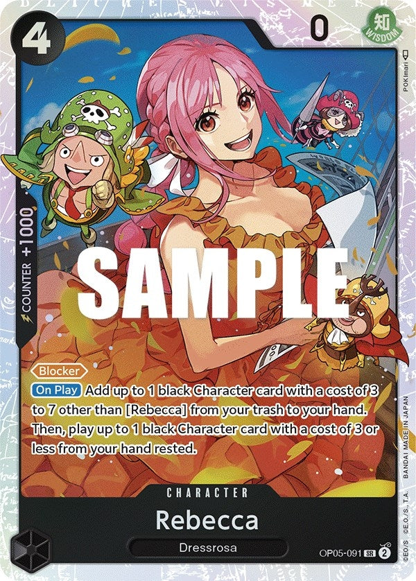 Image for Rebecca (OP05-091) (Awakening of the New Era) - One Piece Card Game