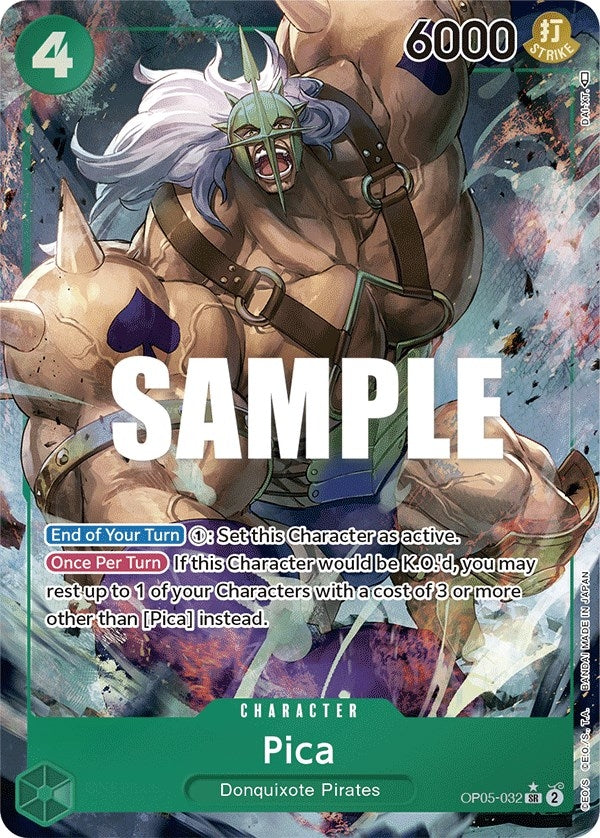 Image for Pica (Alternate Art) (OP05-032) (Awakening of the New Era) - One Piece Card Game