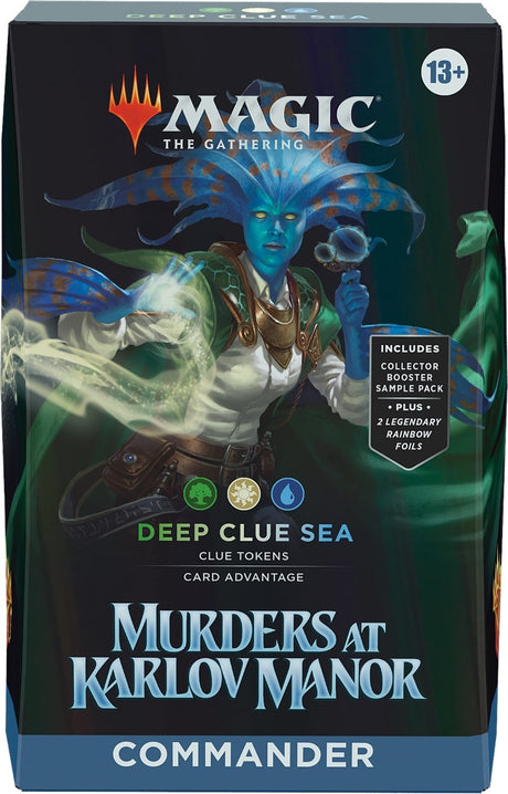 Image for Murders at Karlov Manor Commander Deck - Deep Clue Sea - Magic: The Gathering