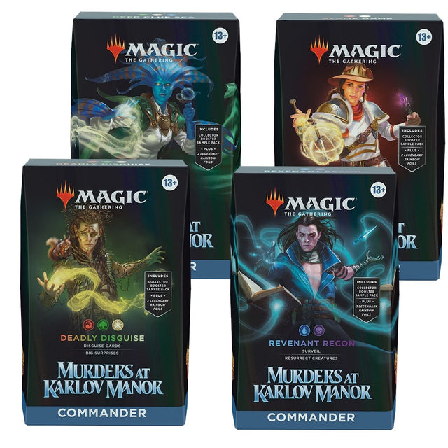 Image for Murders at Karlov Manor Commander Deck Case - Magic: The Gathering