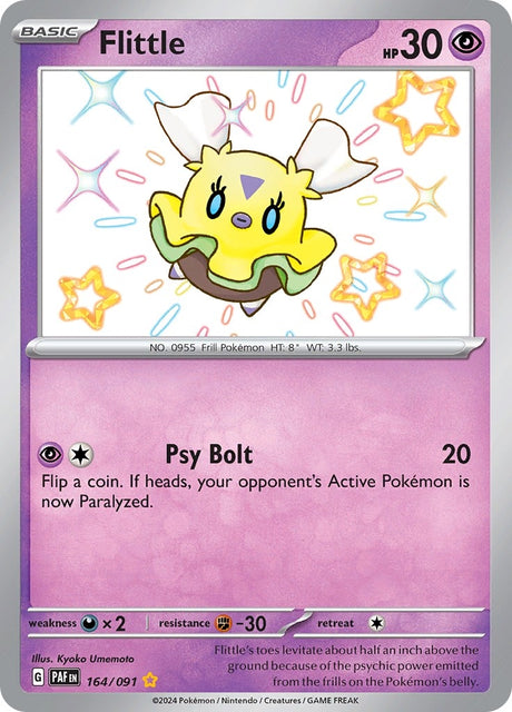 Image for Flittle (164/091) (SV: Paldean Fates) - Pokemon
