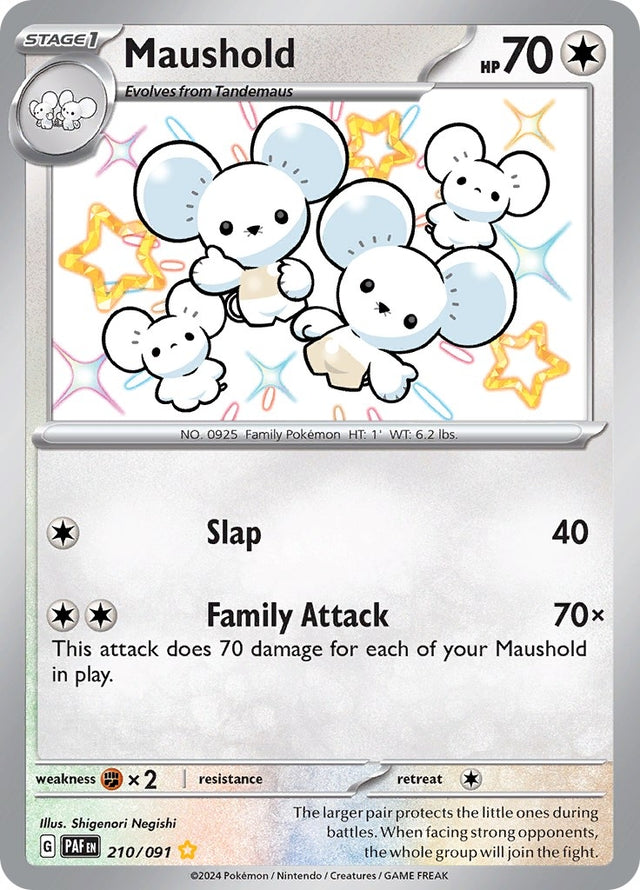 Image for Maushold (210/091) (SV: Paldean Fates) - Pokemon